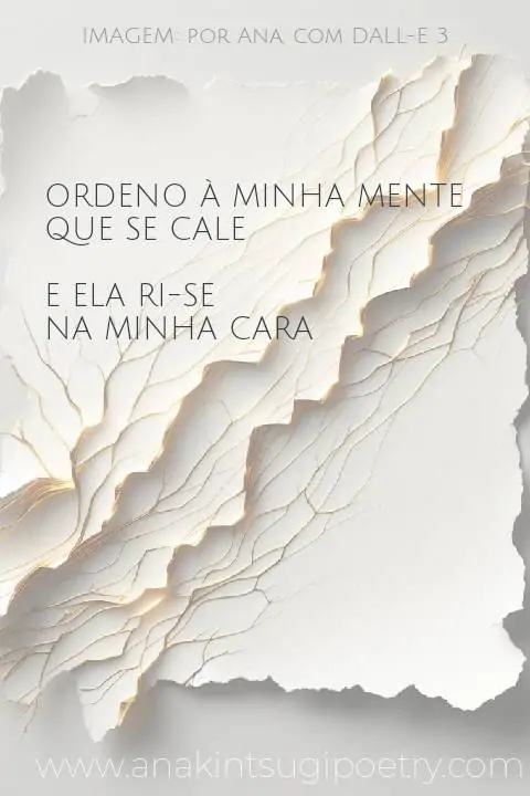 ana kintsugi citação ordeno a minha mente sobre o poder da mente